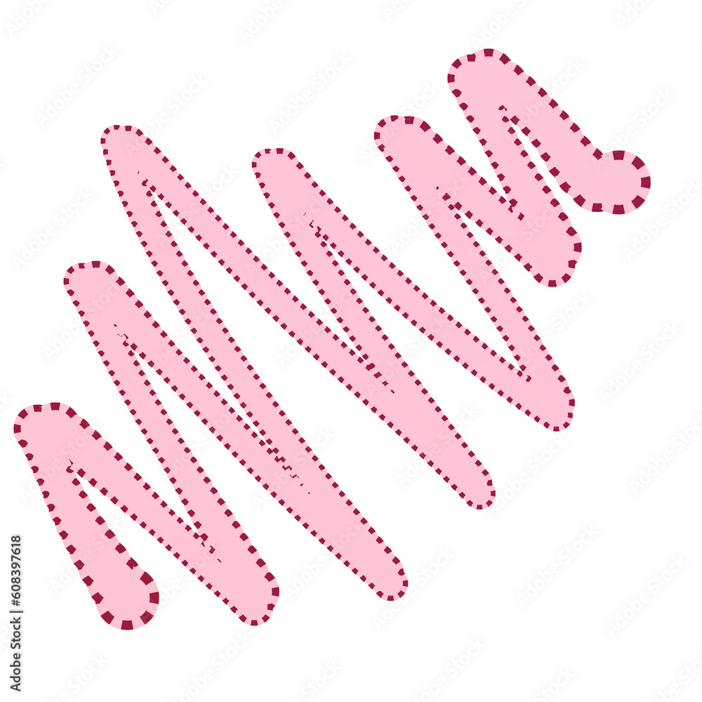 Abstract curved line drawing pink color png sticker clipart cartoon Abstract curved line drawing pink color png sticker clipart cartoon