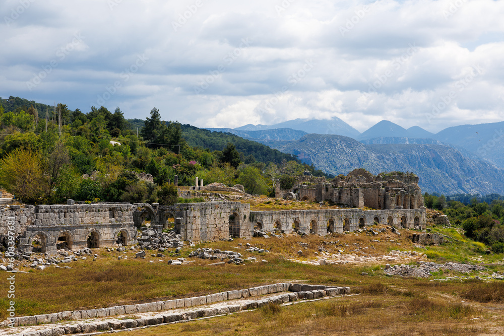 Ancient Echoes: The Ruins of Tlos, Turkey