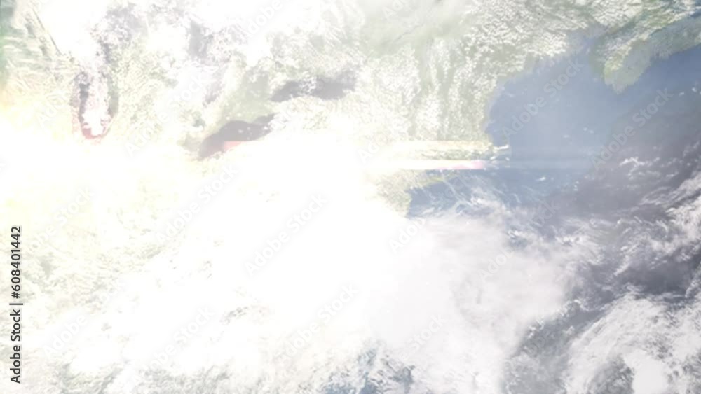 Zoom in from space and focus on Lebanon, Pennsylvania, USA. 3D Animation. Background for travel intro. Elements of this image furnished by NASA Zoom in from space and focus on Lebanon, Pennsylvania, USA. 3D Animation. Background for travel intro. Elements of this image furnished by NASA