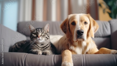 Dog and cat Generative AI