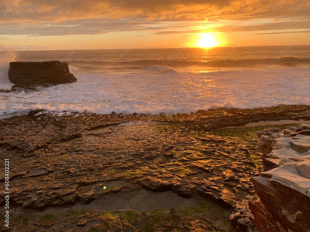 West Coast sunset
