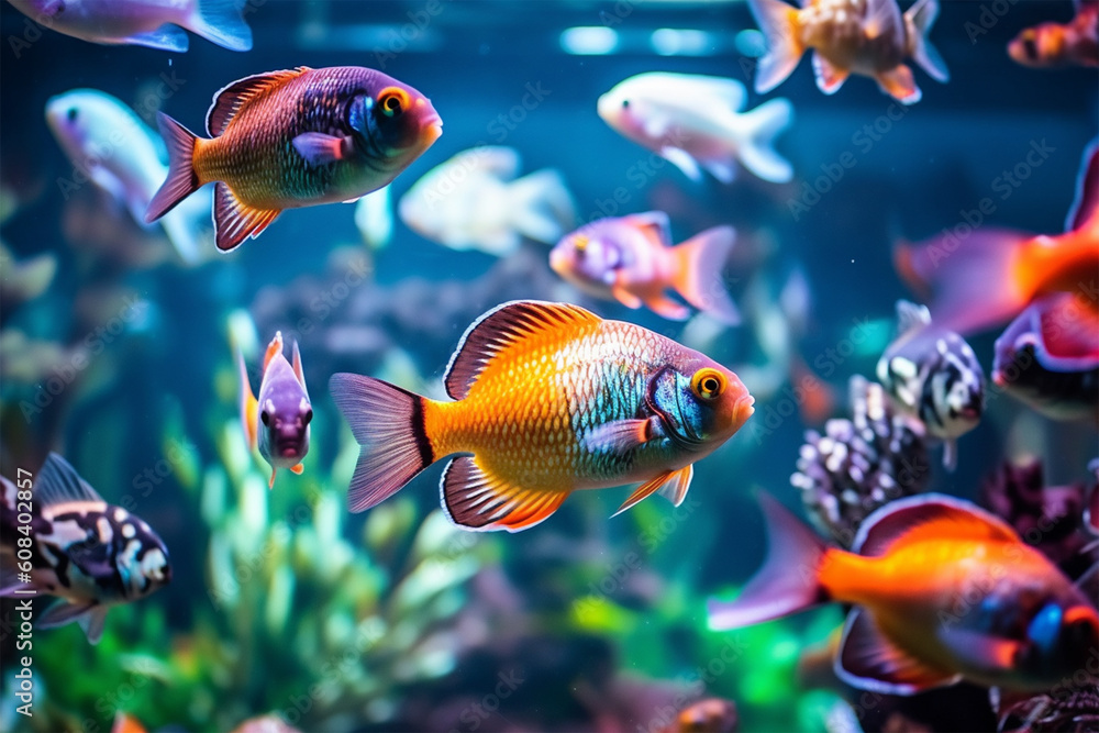 fish in aquarium generative ai fish in aquarium generative ai