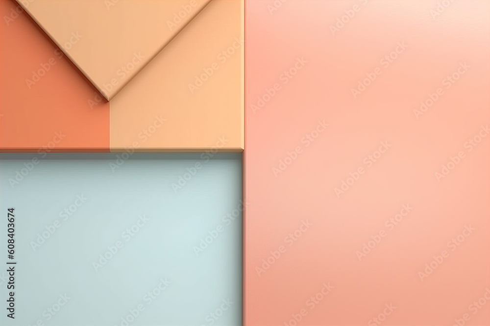 3d render of modern abstract geometric background, minimalistic mockup 3d render of modern abstract geometric background, minimalistic mockup