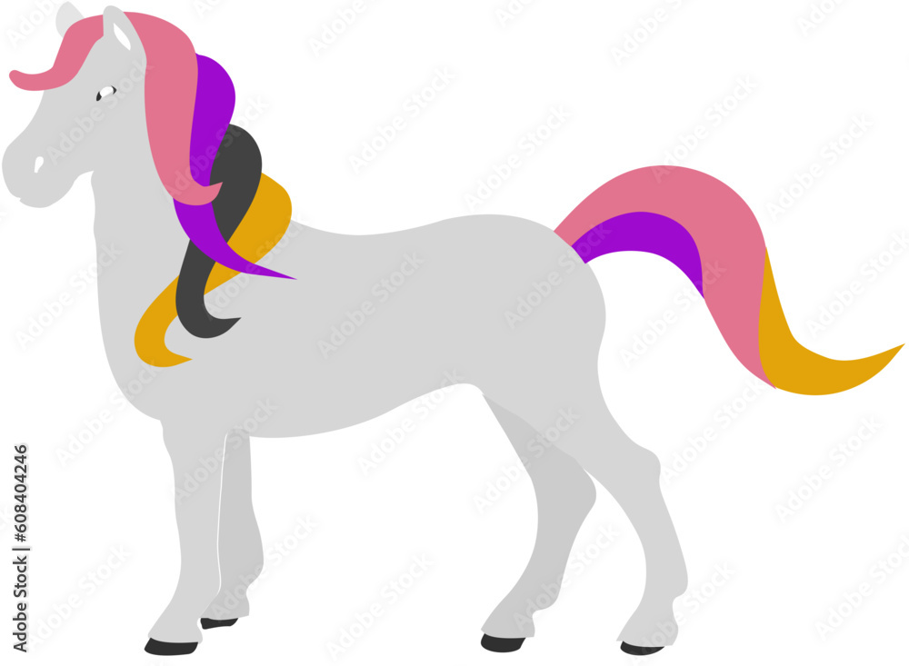 Obraz premium unicorn horse
