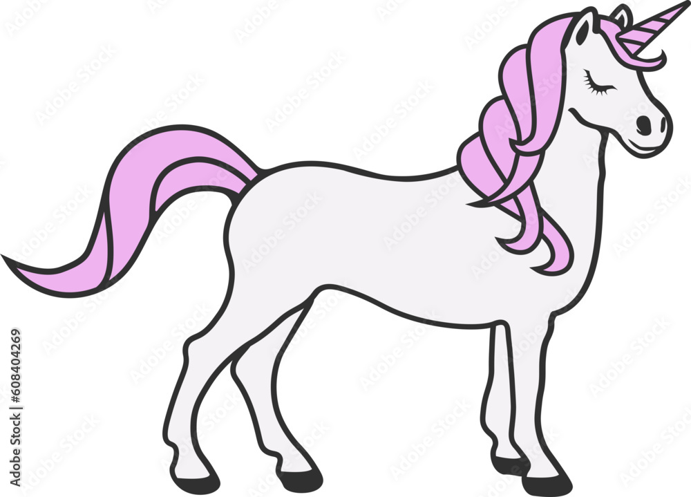 Obraz premium unicorn horse