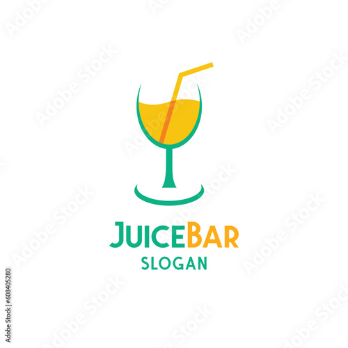 Fresh juice glass logo design, health, lime, citrus, juicy, orange, healthy, shake, dessert, delicious, cocktail, lemonade, glass, straw, doodle, beverage, 