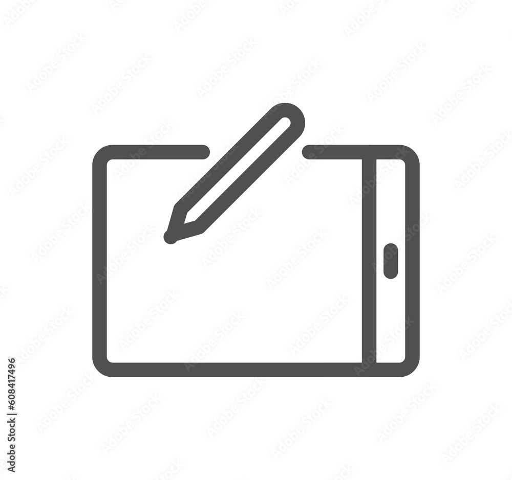 Online education related icon outline and linear symbol. Online education related icon outline and linear symbol.
