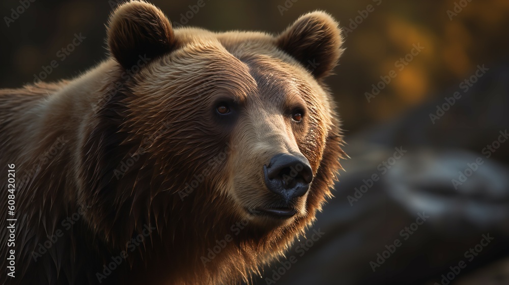 The Soulful Stare of the Grizzly Bear