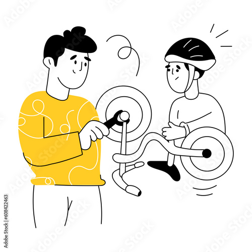 Father Fixing