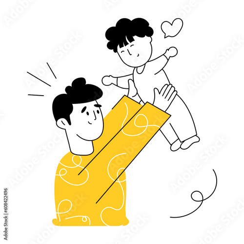 Dad Playing 