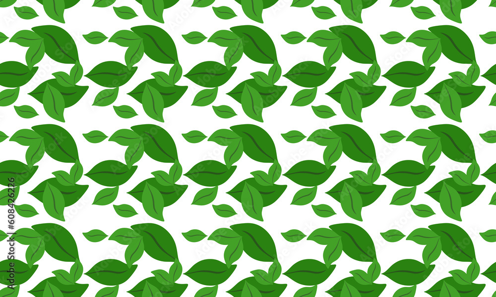 green leaves pattern green leaves pattern