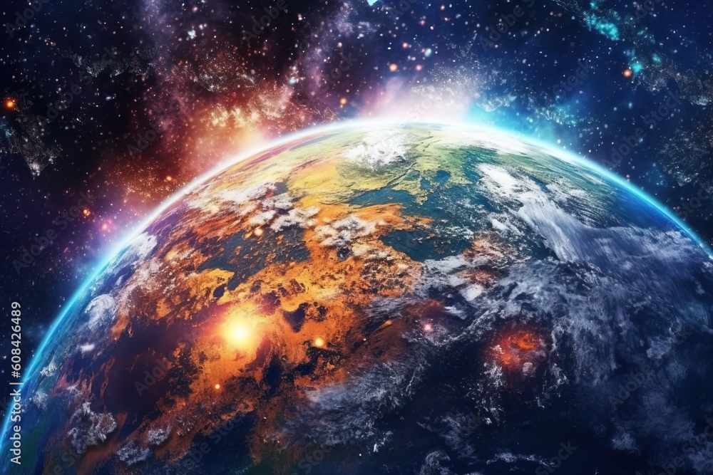 Global warming concept, Earth in flames with smoke. Global warming concept, Earth in flames with smoke.