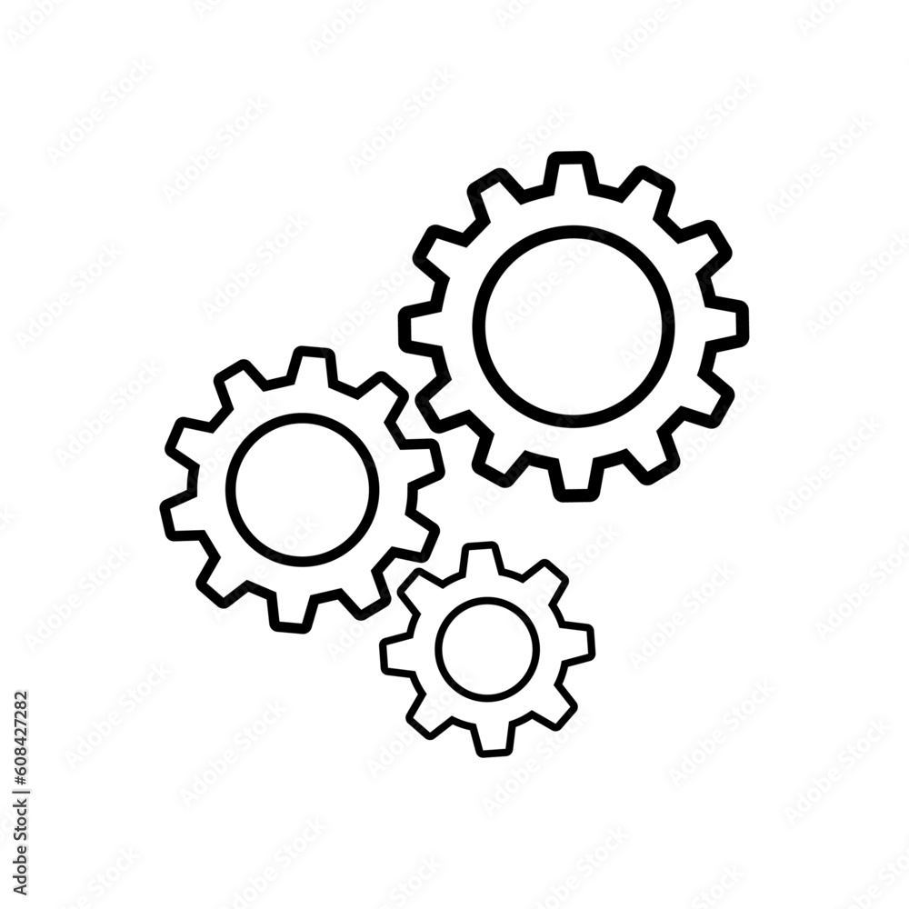 Gears icon