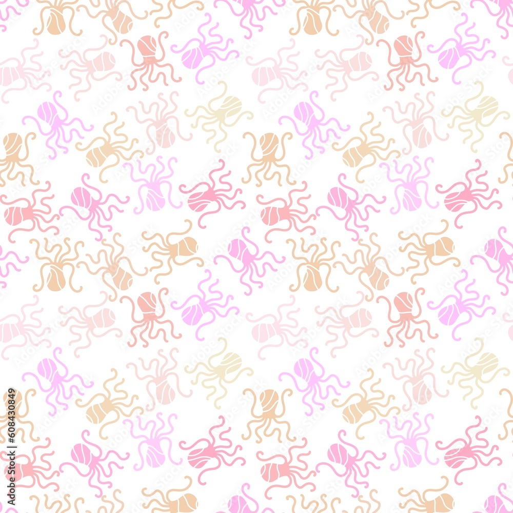 Summer animals seamless octopus pattern for wrapping paper and kids clothes print and fabrics and linens Summer animals seamless octopus pattern for wrapping paper and kids clothes print and fabrics and linens