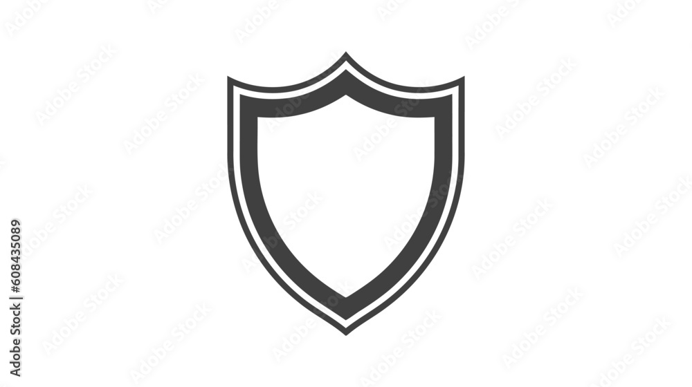 Shield Icon in trendy flat style isolated on grey background. Vector illustration, EPS10 Shield Icon in trendy flat style isolated on grey background. Vector illustration, EPS10