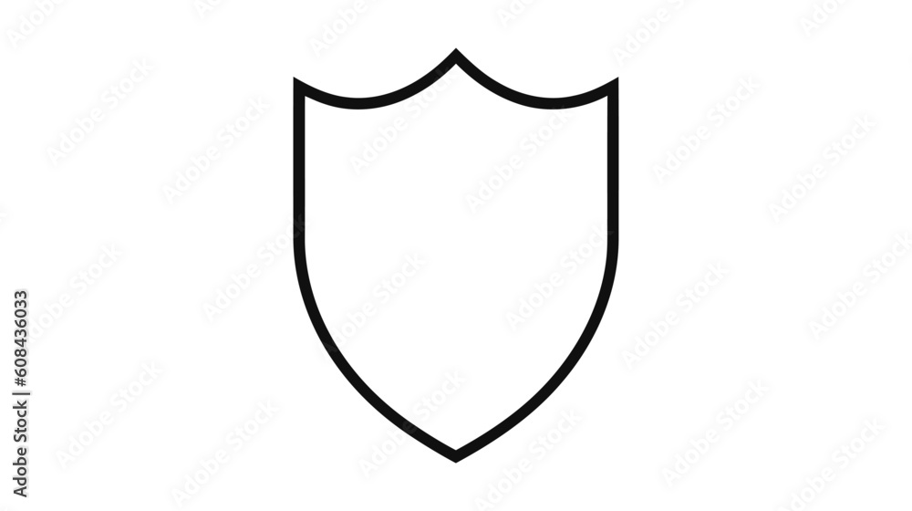 Shield Icon in trendy flat style isolated on grey background. Vector illustration, EPS10 Shield Icon in trendy flat style isolated on grey background. Vector illustration, EPS10