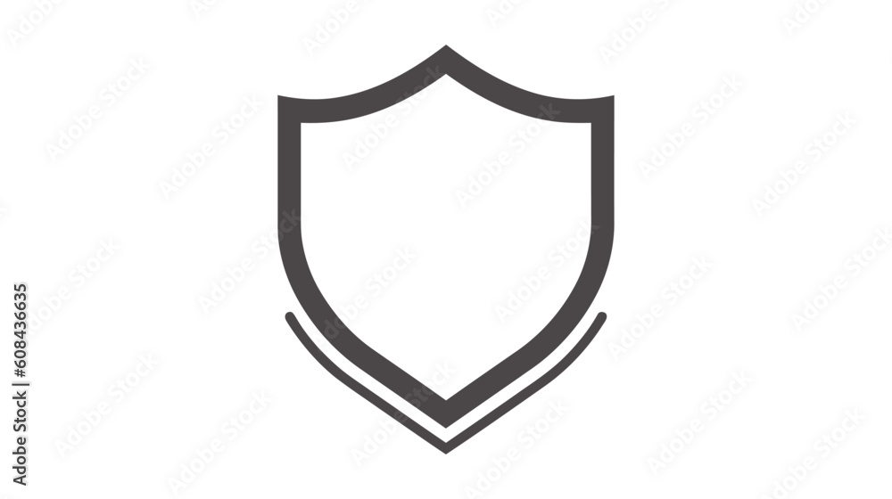 Shield Icon in trendy flat style isolated on grey background. Vector illustration, EPS10 Shield Icon in trendy flat style isolated on grey background. Vector illustration, EPS10