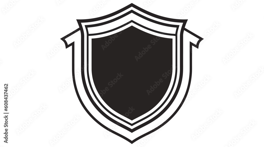 Shield Icon in trendy flat style isolated on grey background. Vector illustration, EPS10 Shield Icon in trendy flat style isolated on grey background. Vector illustration, EPS10