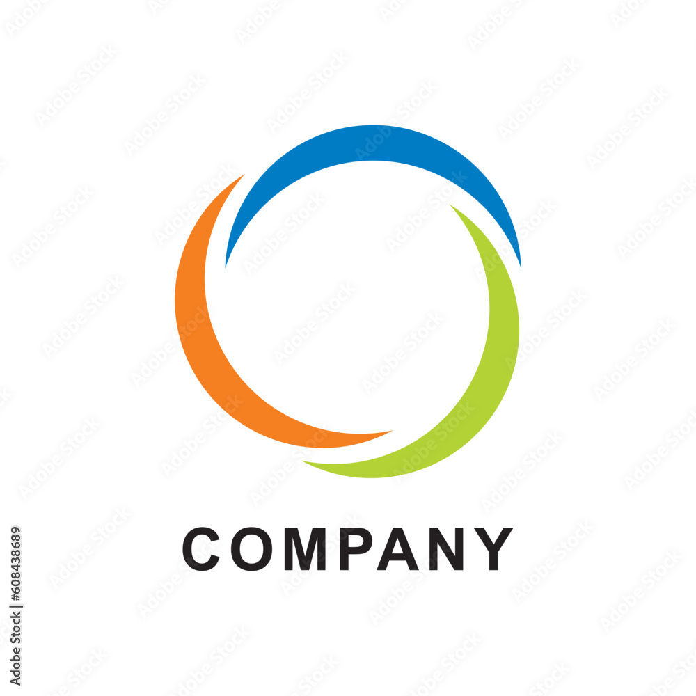 Technology logo design, business logo, round logo, circle logo, infinity logo, world, globe, rainbow, a, typography, communication, electric charge, power, energy, c, charging, loafs, horizon