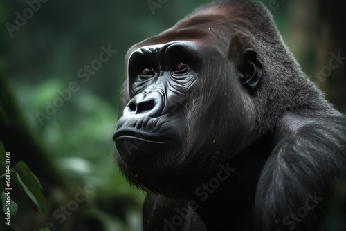 gorilla, generative ai © justagirl