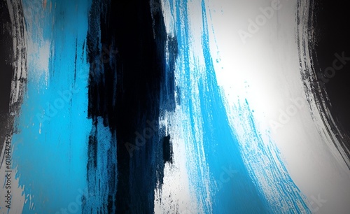 Brushstrokes colorful texture acrylic paint on canvas. picture for artwork design. Modern contemporary art. Abstract art background hand drawn acrylic painting. Digital art illustration