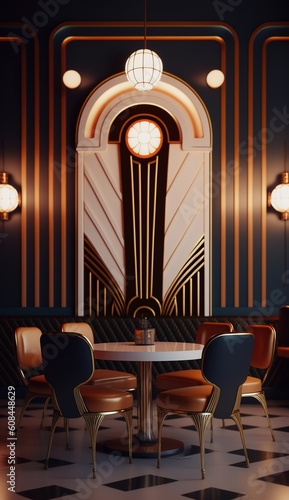 Art Deco wallpaper photo