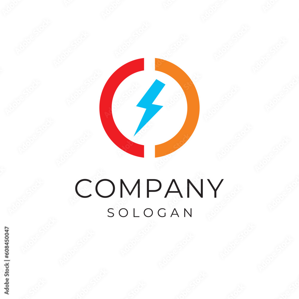 Electric power energy logo design vector template editable royalty free image download Electric power energy logo design vector template editable royalty free image download