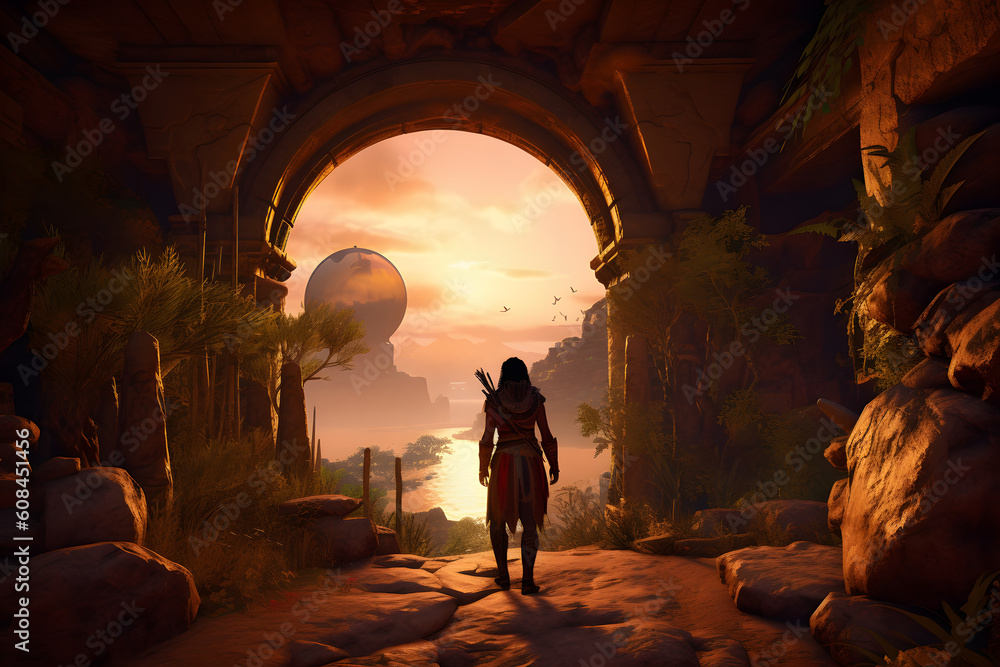 The weight of grief and sorrow is palpable as the hero mourns the loss ...