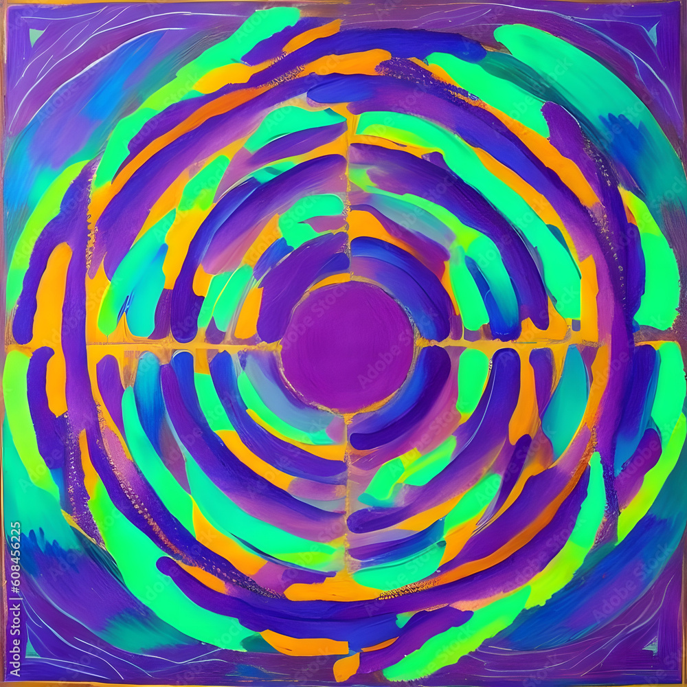 abstract background with circles abstract background with circles