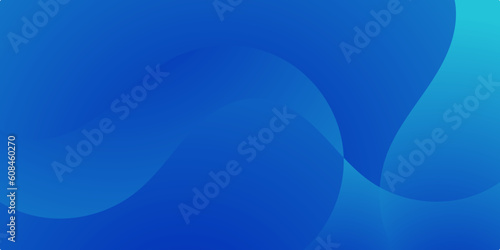 abstract blue wave gradient background