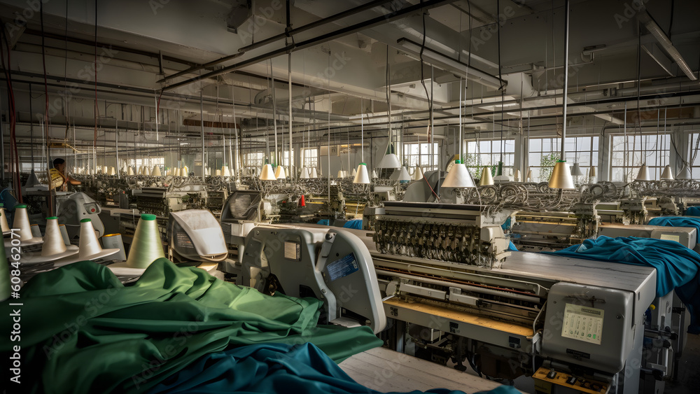 Inside the Textile Factory: Industrial Manufacturing of Fabrics and Textiles Inside the Textile Factory: Industrial Manufacturing of Fabrics and Textiles