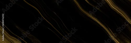 Panel kuchenny z motywem Marble texture wall surface black gold ink pattern graphic  background granite abstract light elegant grey for do floor plan ceramic counter texture tile black yellow background natural for paper.