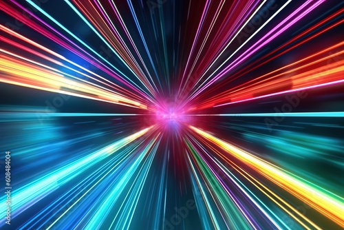 Colorful abstract speed lines texture background