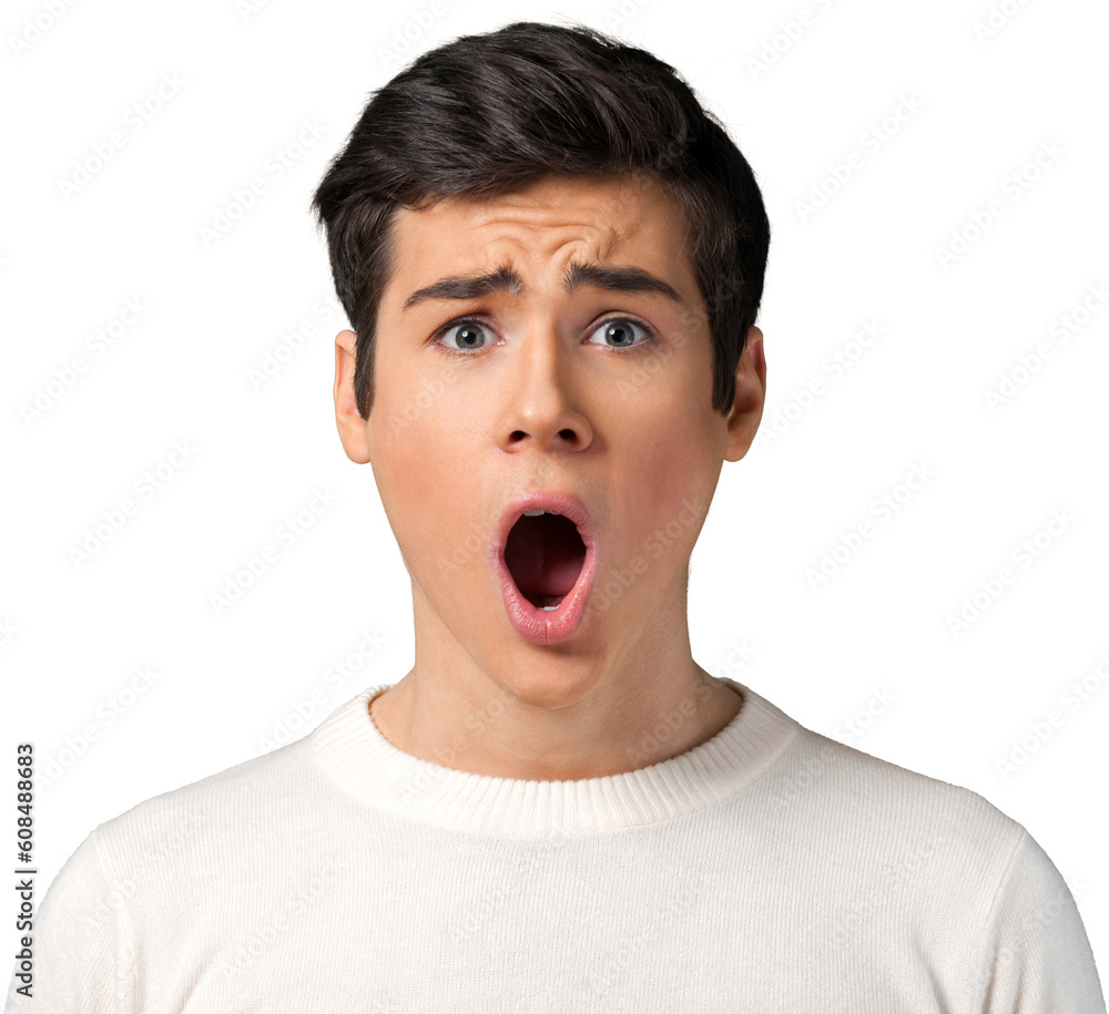 surprised young teen surprised young teen