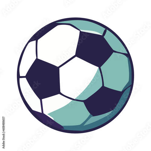 Soccer ball icon symbolizes success in competition