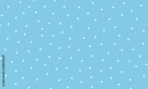 seamless blue background with scattered dots and vector canvas texture repeatable pattern swatch