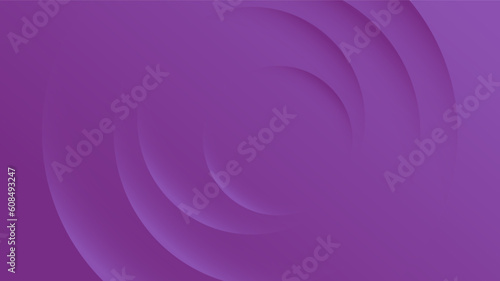 Modern Abstract Background with Motion Round Circle Wave and Purple Gradient Color