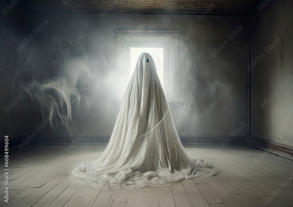 A creepy ghost A creepy ghost