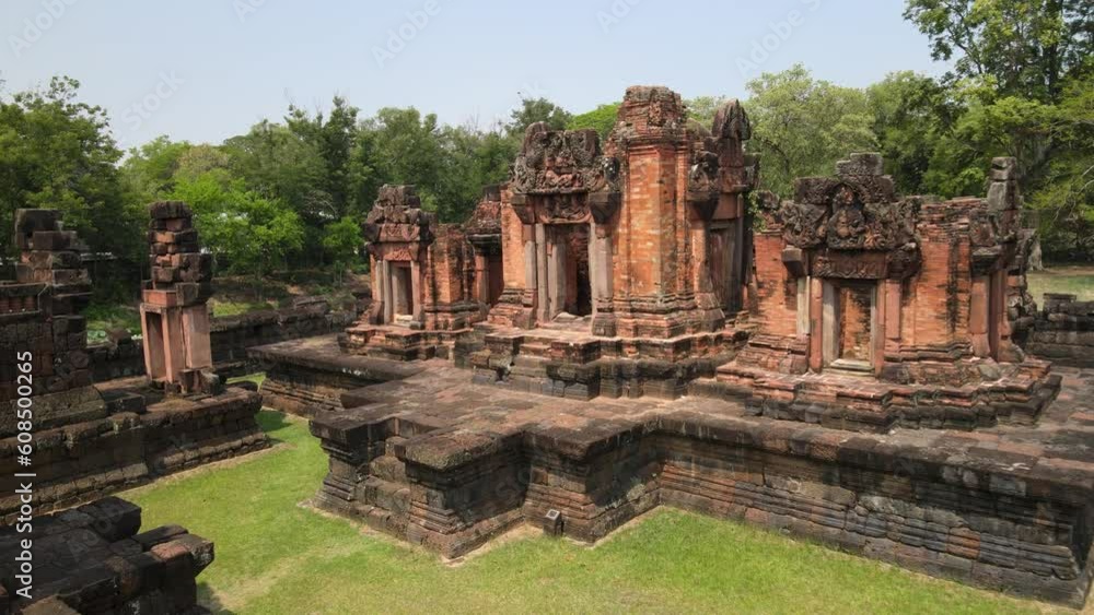 The remains of Khmer temples in Isaan Province of Thailand The remains of Khmer temples in Isaan Province of Thailand