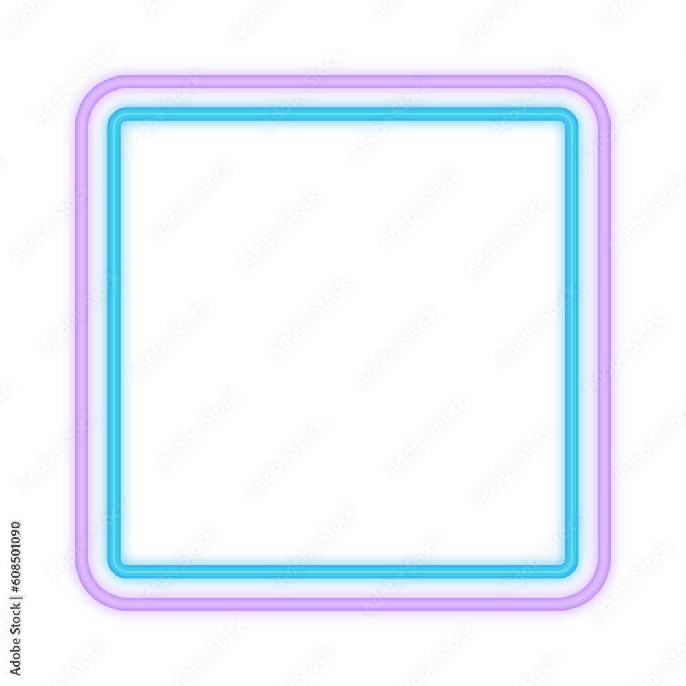 Square Neon Frame Square Neon Frame