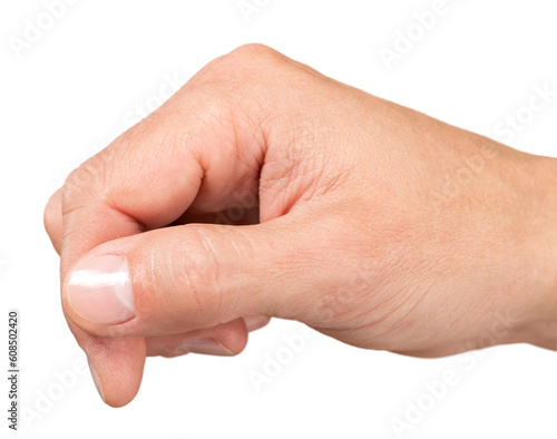 Human Hand Isolated
