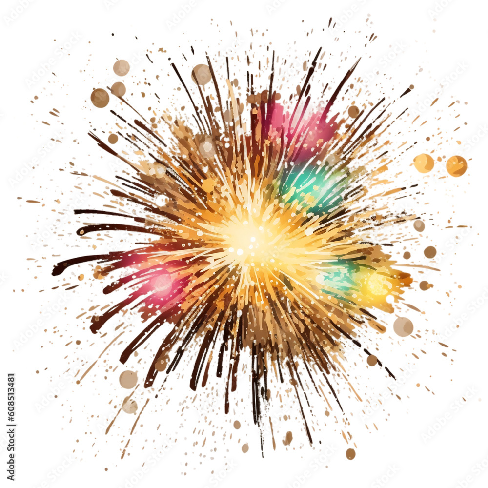 colorful burst isolated in transparent background colorful burst isolated in transparent background