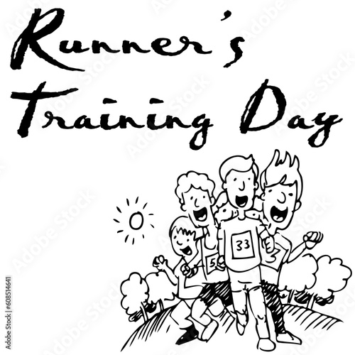 An image of a group of runners in a race.