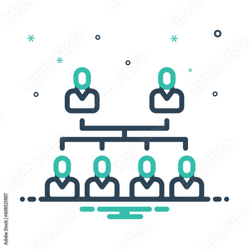 Mix icon for genealogy 