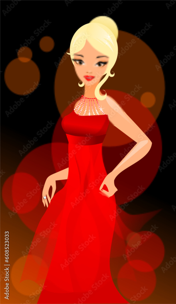 Stock Photo: beautiful and sexy girl in a nightclub. Stock Photo: beautiful and sexy girl in a nightclub.