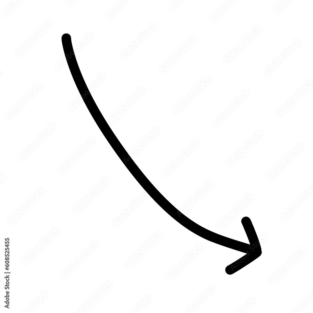Black Arrows line Hand Drawn Doodle divider Elements Black Arrows line Hand Drawn Doodle divider Elements