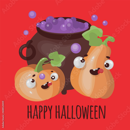 halloween with pumpkin