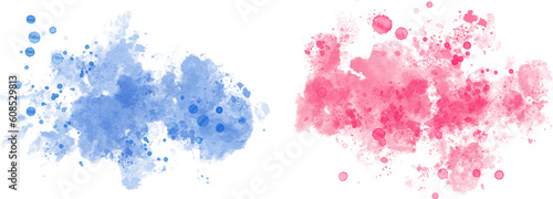 watercolor vector stains; background for texts