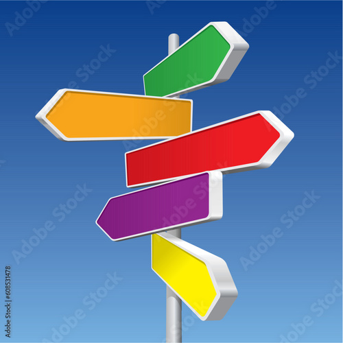 Directional Signs (vector + XXL jpeg image)