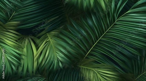 A Close-Up View of a Lush Green Leafy Plant. Generative ai